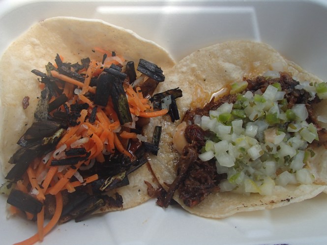 Short Rib Taco, Pork Belly Taco